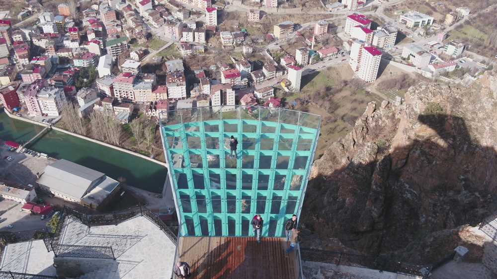 Torul Kalesi Cam Seyir Terası - Gümüşhane