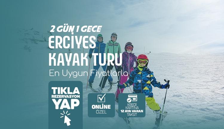 Konaklamalı Erciyes kayak Turu